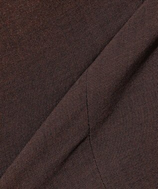 JOSEPH ABBOUD 夏パンツ【キングサイズ・洗える・ウエストも伸びる!/軽量/清涼/ストレッチ】ハイツイストドライストレッチパンツ ダークブラウン系