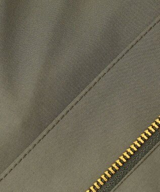 23区 L 【撥水加工/洗える】ライナー付き マルチウェイアウター カーキ系