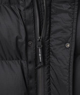 JOSEPH ABBOUD MOUNTAIN 【軽量/撥水/7ポケット/INフード】ナイロンリップ ダウン ジャケット ブラック系