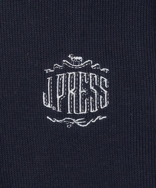 J.PRESS KIDS 【110-130cm】FRONT JIP ハーフジップトレーナー ネイビー系