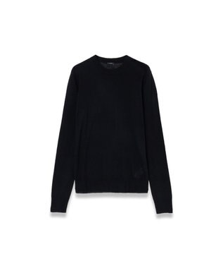 JOSEPH 【WEB＆OUTLET限定】ウールエアー ラウンドネックニット Black