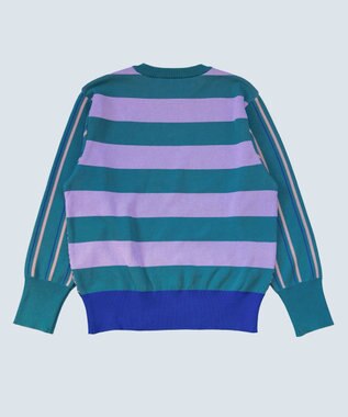 COQ GEO BORDER プルオーバーニット グリーン