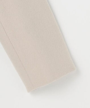 J.PRESS LADIES ショートビーバー スタンドカラー コート ベージュ系