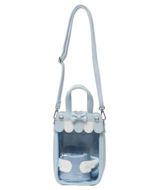 WEGO 【痛バ＆推し活グッズ】きらふわCAFEぬいマグ痛ショルダー シルバー