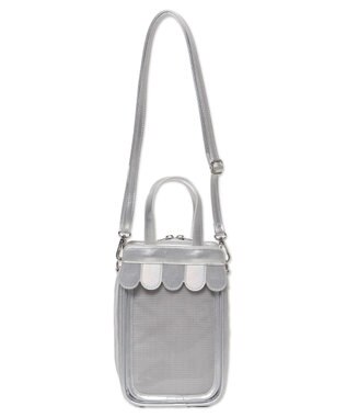 WEGO 【痛バ＆推し活グッズ】きらふわCAFEぬいマグ痛ショルダー シルバー