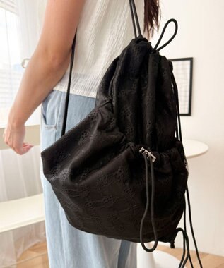 WEGO ドローコードポケットナップサック 柄3