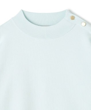 UNFILO 肩釦ハイネックニット ミント