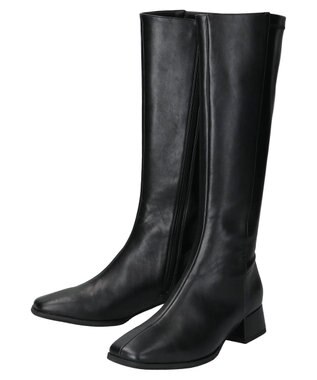 earth music&ecology ＯＲｉｅｎｔａｌ　ＴＲａｆｆｉｃ　ロングブーツ Black