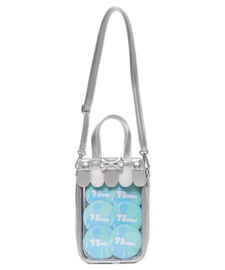 WEGO 【痛バ＆推し活グッズ】きらふわCAFEぬいマグ痛ショルダー シルバー