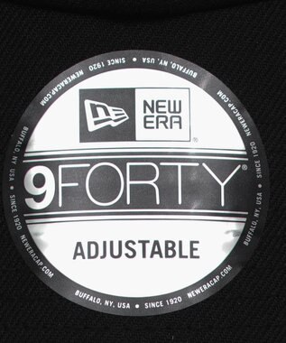 WEGO 【ユニセックス着用ITEM】別注NEWERA　9FORTY ブラック