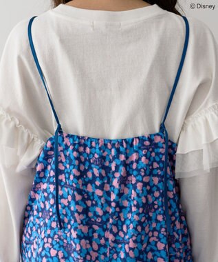 Green Parks ミッキー＆フレンズ／ジャガードキャミワンピース Blue