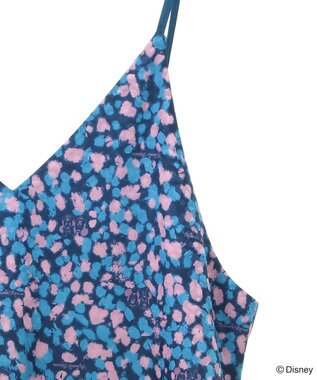 Green Parks ミッキー＆フレンズ／ジャガードキャミワンピース Blue