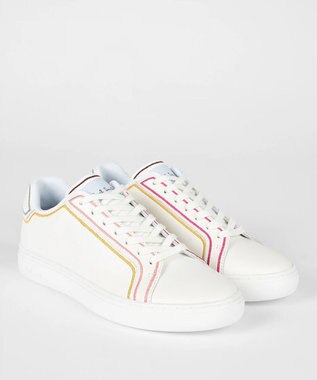 Paul Smith エンブロイダリー Lapin スニーカー ホワイト