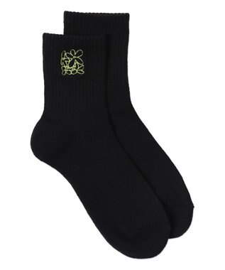 WEGO 底パイル刺繍デザインソックス（丈14㎝） 柄1