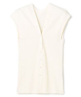 uncrave スムースニット 2WAYジレ オフ