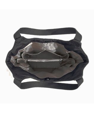 ROOTOTE 1331【仕切り+自立+撥水】LT.ラウンド.パルーティ.キルト-C 01：ブラック