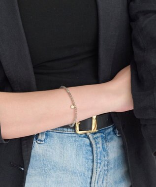 Phoebe ウィスパーストーンブレスレット　グレー/天然石 グレー