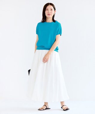 UNFILO スゴ機能美 コンパクト ニット ターコイズ