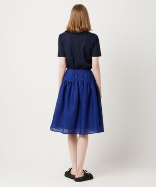 TOCCA 【洗える】AIR TEE リボン Tシャツ ネイビー系