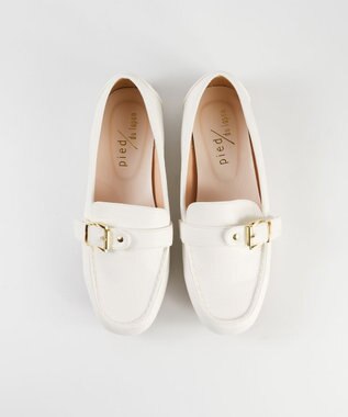 BONTRE 【pied du lapan/ピエドラパン】ビット付ドライビングシューズ/50745ZI ホワイト