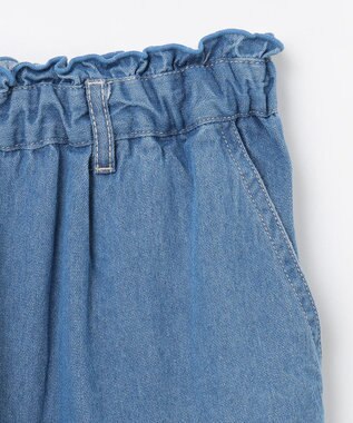 ANY KIDS デニム ガウチョ ブルー