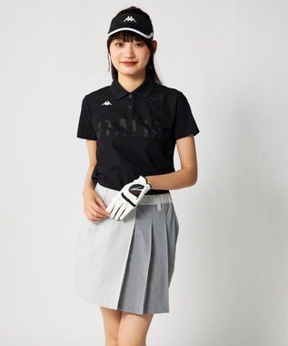 FILA GOLF／marie claire 【Kappa】半袖ポロシャツ ブラック
