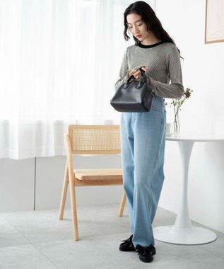 WEGO リバーシブルニットトップス ブラック