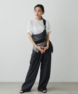 russet ≪ショルダーバッグ人気NO.1モデル≫ソフトレザーラウンドショルダーバッグ(CE-1326-WEB) Black2