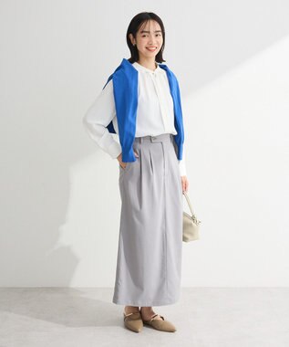 Green Parks リボンブラウス Off White