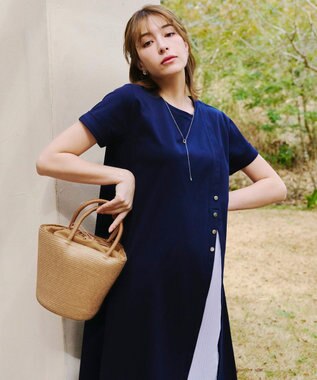 Tiaclasse 【新色追加】テーパードコロールバッグ キャメル