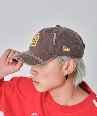 WEGO 【ユニセックス着用ITEM】別注NEWERA　9FORTY　　damage 柄4