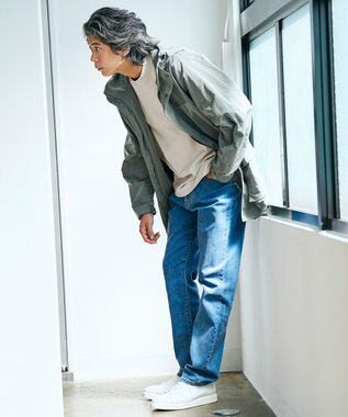 UNFILO MENS 【OCEANS YouTube 掲載】【UNFILO DENIM】 スリムテーパード ブルー