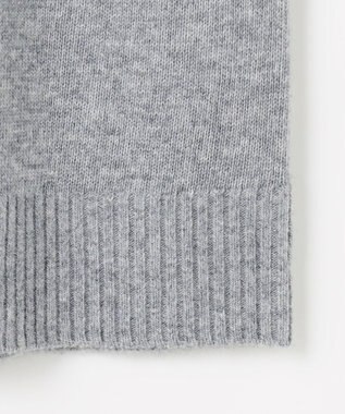 J.PRESS LADIES L FAIR ISLE ニット カーディガン グレー系