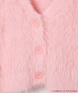 WEGO 【サンリオ】HELLOKITTYコラボカーディガン ピンク