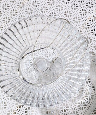 Green Parks ｅｖｅｒｙ　ｗａｌｋ．２点セットビーズＭＩＸネックレス Silver