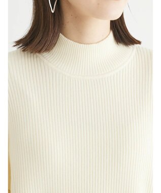 Green Parks ・ＥＬＥＮＣＡＲＥ　ＤＵＥ　ハイネックドルマンニット Ivory