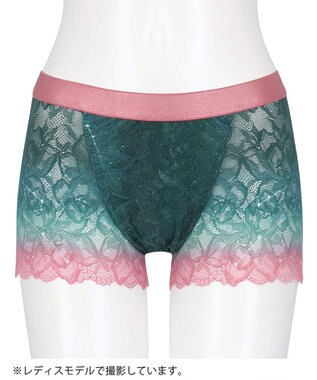 WACOAL MEN WACOAL MEN ユニセックス ボクサーパンツ 【レースボクサー】 通気性 すっきり設計(フロント) 前閉じ 下着 WT8823 /ワコールメン グリーン