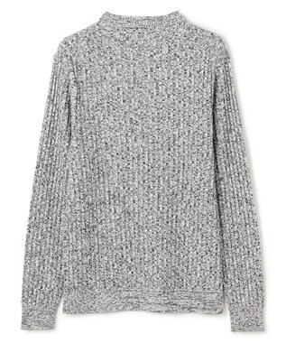 JOSEPH HOMME 【新柄】シルクバルキー クルーネックニット ライトグレー系