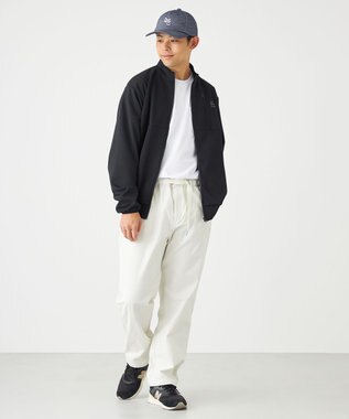 SHARE PARK MENS 【UVカット・吸水速乾・ストレッチ・軽量・アンチピリング 】ダンボールトラックジャケット（L・XLサイズ） ブラック系