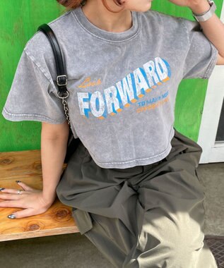 WEGO ヴィンテージウォッシュショートT 柄1