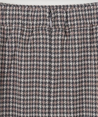 J.PRESS LADIES 【洗える】ガンクラブチェック スカート ブラウン系3