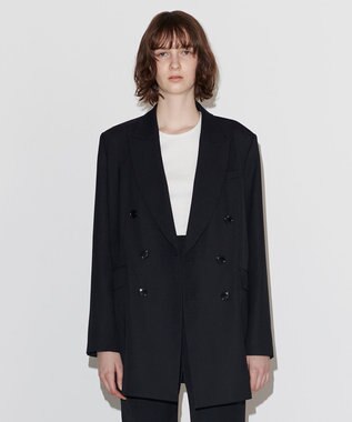 ウールポリエステルツイル ジャケット / NAVE | ファッション通販