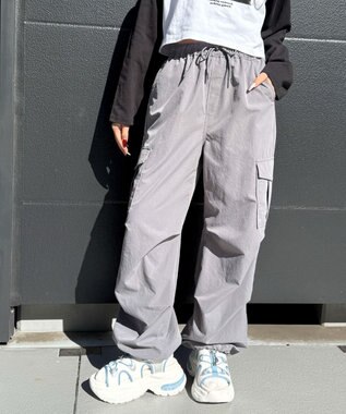 WEGO 【SMLXLサイズ展開】クリアライトソールレースアップサンダル サックス