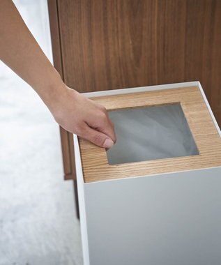 tower トラッシュカン リン 角型ロング ナチュラル ナチュラル