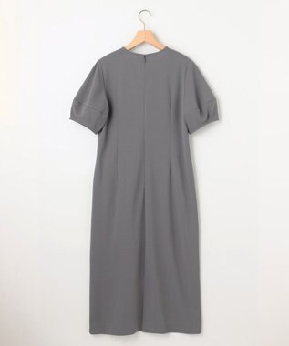 組曲 S ジョーゼットジャージーサック ワンピース グレー系