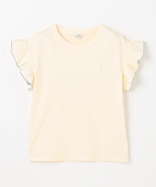 組曲 KIDS 【110-140㎝】ドットキャミ＋TシャツSET ミントグリーン×クリーム