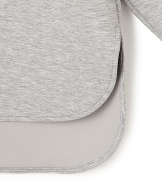 UNFILO BEAUTY FORM JERSEY 刺繍ロゴ プルオーバー TOPグレー