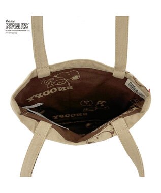 ROOTOTE 8589【スヌーピー】IP.ベビールー.ジャガード.ピーナッツ-8P 02：ベージュ