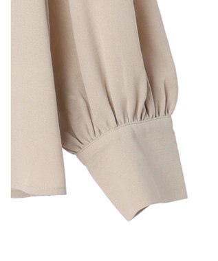 Green Parks ・ＥＬＥＮＣＡＲＥ　ＤＵＥ　イロイロ釦ピンタックブラウス Beige