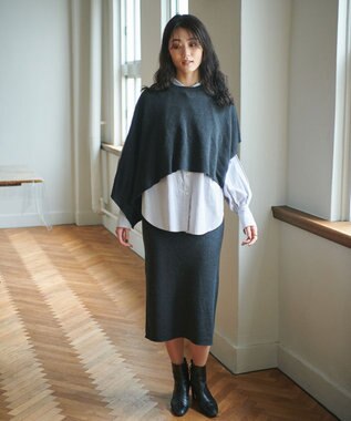 #Newans 【洗える】コットンウールニットセットアップ